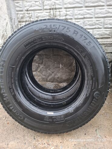 шины на матиз цена: Шиналар 215 / 75 / R 17.5, All-season, Колдонулган, Жуп, Жүк ташуучу унаалар/Автобустар, Continental