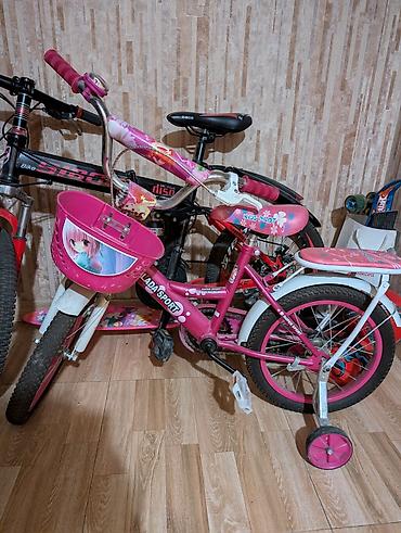 Uşaq velosipedləri: Uşaq velosipedi – LADA SPORT, çəhrayı rəngli Xüsusiyyətlər: - Təkər — 3