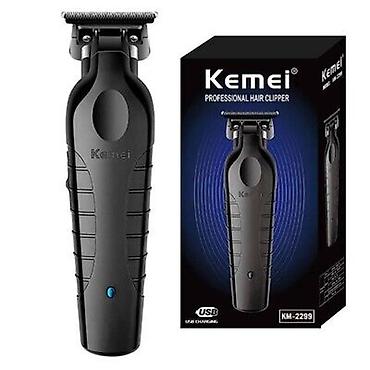 Бытовая техника: Trimmer Kemei 2299 - 2 Sürətli / 7000RPM / 1200MAH - 180 Dəqiqə / TYPC — 7