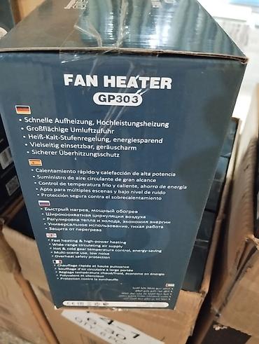 vns electronics: PROTECHNO Fan Heater GP303 – 2000W Xüsusiyyətlər: - 2000W güc — 2