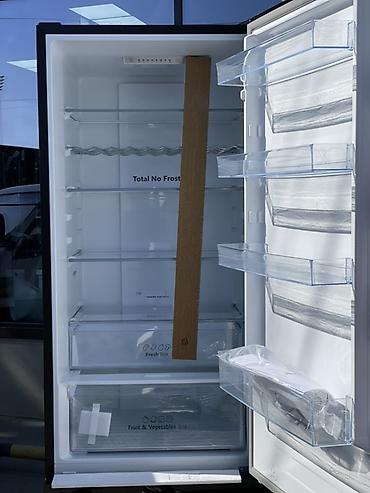 Ашкана техникасы: Муздаткыч Hisense, Жаңы, Эки камералуу, No frost, 60 * 200 * — 9