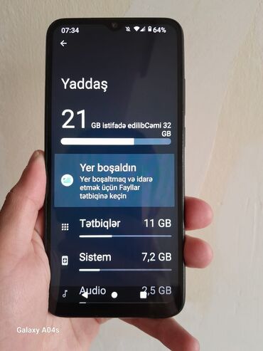 Xiaomi: Xiaomi Redmi A1 Plus, 32 GB, rəng - Qara, 
 Sensor, Barmaq izi, İki sim kartlı
