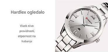 Ručni satovi: Nov ženski sat od nerdjajućeg čelika. Kvarcni mehanizam, ima datum — 6