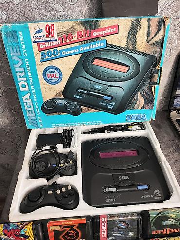Sega: SEGA MEGA DRIVE II, полный комплект, работает. Сохранился 1 джойстик at lalafo.kg — 3 Sega: SEGA MEGA DRIVE II, полный комплект, работает. Сохранился 1 джойстик — 3