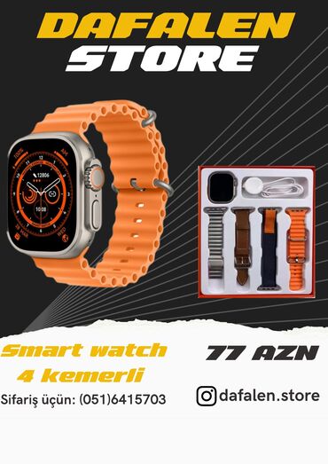 smart bracelet m5: ⌚ Smart Watch Ultura ⌚ ❌90azn❌ ✅77azn✅ ☑️ Almaniya istehsalı ☑️ Haino