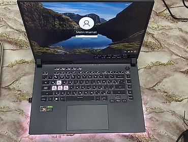 asus rog strix g18: Asus rog strix g15Cpu: Ryzen 7 6800H Ram: 16 GB DDR5 Ssd: 512 GB Gpu — 2