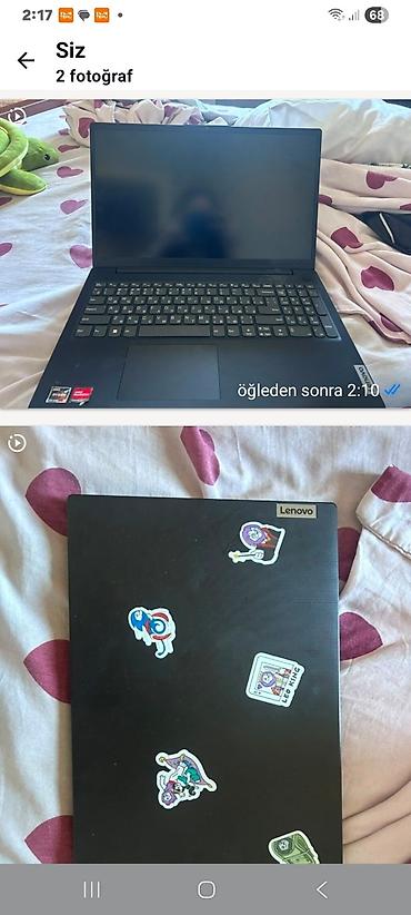 Lenovo noutbuk - Marka: Lenovo (korpus üzərində Lenovo loqosu) -