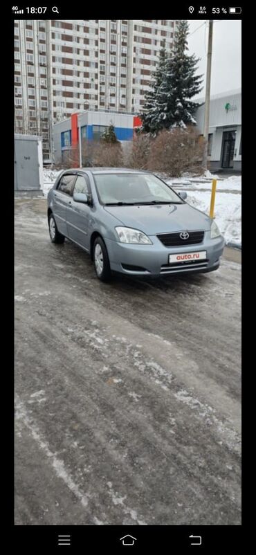 Toyota: Toyota Corolla: 2004 г., 1.6 л, Автомат, Бензин, Хэтчбэк