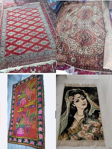 Pərdə və tüllər: Tül və pərdə dəsti - Material: Zərif naxışlı tül (ağ-krem — 14