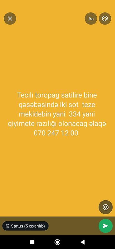 binə qəsəbəsində evlər: 2 sot — 1