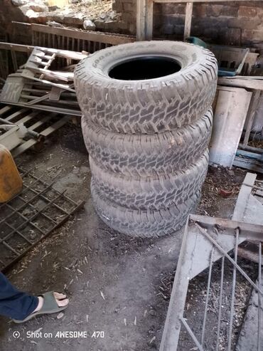 жатка на мтз: Шиналар 275 / 75 / R 16, Колдонулган, Комплект, Жол тандабастар (АТ/МТ), GoodYear
