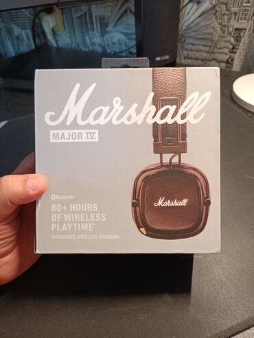 Техника для кухни: Новый Проводные Наушники, Marshall, цвет - Коричневый