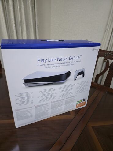 PS5 (Sony PlayStation 5): PlayStation 5 FAT (Diskli versiya) — İdeal vəziyyətdə, tam komplekt — 8