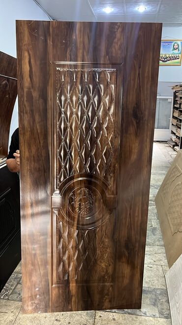 Giriş qapıları: Mənzil üçün Yeni Giriş qapısı 90x205 sm Zəmanətsiz, Ödənişli quraşdırma, Ödənişli çatdırılma — 2