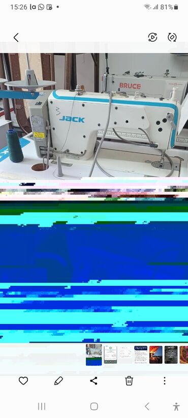Швейные машины: Швейная машина Jack, Полуавтомат at lalafo.kg Швейные машины: Швейная машина Jack, Полуавтомат