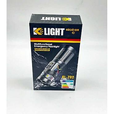 camping: SUPER ÇOXFUNKSIYALI FƏNƏR LIGHT KL-702 Multifunctional Emergency — 4