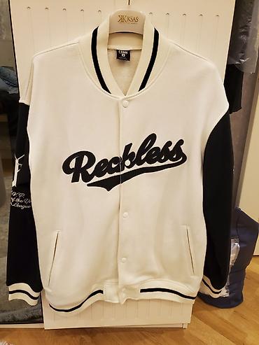 ag jaket: Varsity stilində unisex jaket,demək olar ki,təptəzədir, cəmi 1-2 dəfə — 5