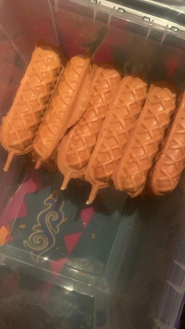 Производство кондитерских изделий: Вафли «орешки на палочке» (длинные вафельные трубочки) - Форма — 4