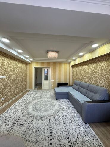 сдается 2 комнатная квартира город ош: 3 бөлмө, 94 кв. м, Элитка, 3 кабат, Евроремонт