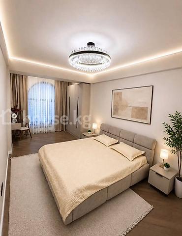 flat osh: 2 комнаты, 63 м², Асанбай мкр Элитка, 14 этаж, Дизайнерский ремонт — 6