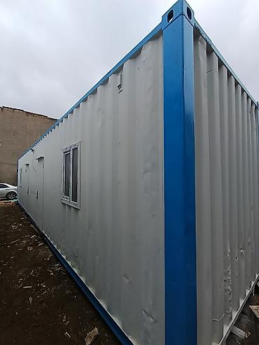 Metal konteyner ev/ofis modulu - Ölçü: təx. 40 fut (uzun konteyner