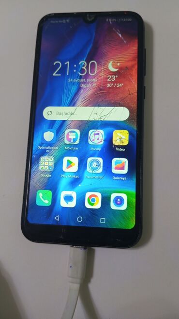 honor 8a ekran: Honor 8S 2020, 64 GB, rəng - Qara, Sənədlərlə