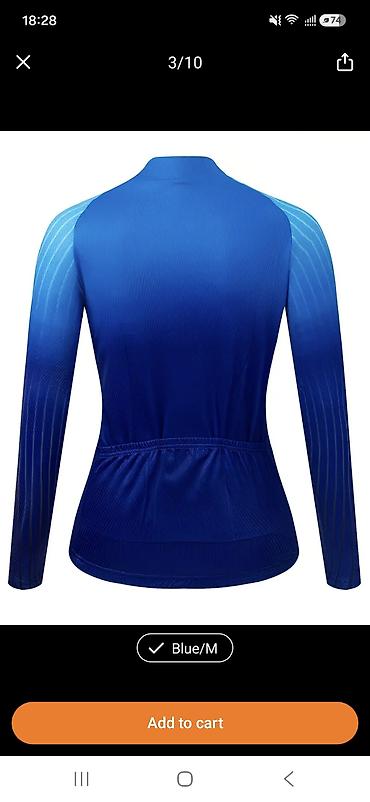 molecule plus germany: Лонгслив, цвет - Синий, M — 2