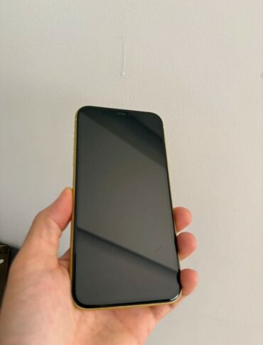самсун телефон ош: IPhone 11, Колдонулган, 128 ГБ, Сары, Коргоочу айнек, Каптама, 83 %