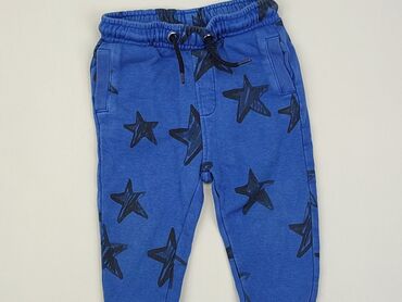 spodnie w gwiazdki: Spodnie dresowe, Marks & Spencer, 12-18 m, stan - Dobry