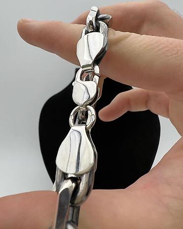 Серебряные цепочки: Серебряная цепь Рамзес 85 гр Серебро 960 проба Делаю на Заказ — 29