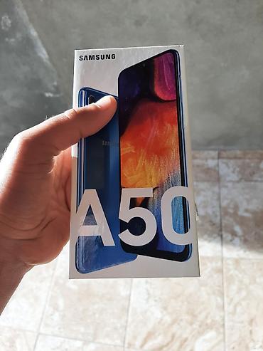 bluetooth: Samsung Galaxy A50, 128 GB, rəng - Mavi, Barmaq izi — 6