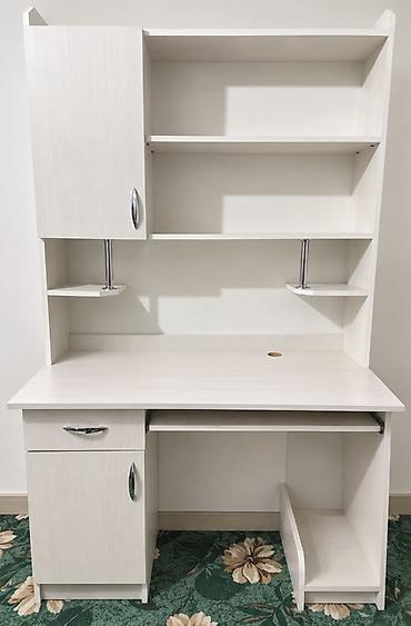 study table: 🔥 СРОЧНО ПРОДАЮ КОМПЬЮТЕРНЫЙ СТОЛ! 💰 Цена: 6000 сом 📍 Город: Бишкек — 1