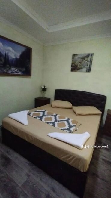аренда помещения в канте: 1 комната, Душевая кабина, Постельное белье, Кондиционер