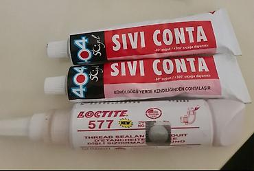 hava nasosu: Məhsul: Sıvı conta və yivli birləşmələr üçün mastika seti - 404 — 1