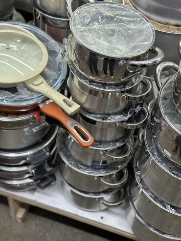 посуда из меди: Наборы посуды из нержавеющей стали Vicalina - Кастрюли и сотейники