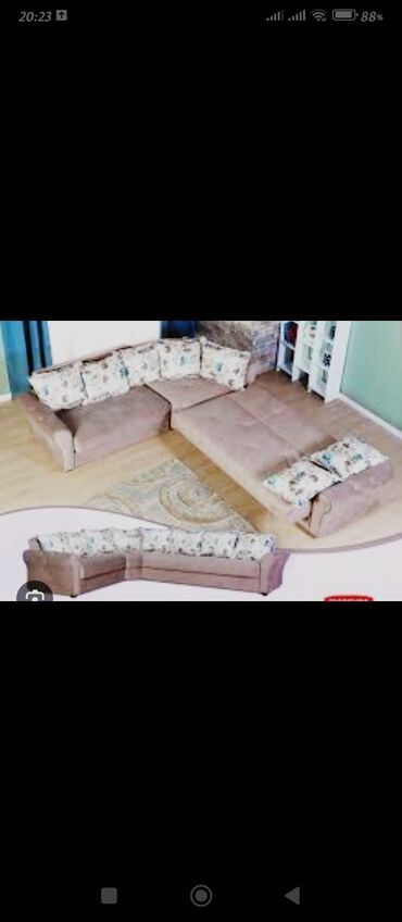fab boyalari: Künc divan, Açılmayan, Bazasız, Parça, Çatdırılma yoxdur