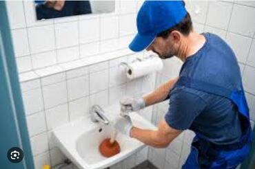 сантехника канализация: Чистка канализации в Бишкеке! Механическая прочистка (ручным тросом)