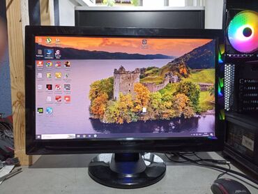 вертуалный очки: Монитор, ViewSonic, Б/у, LCD, 19" - 20"