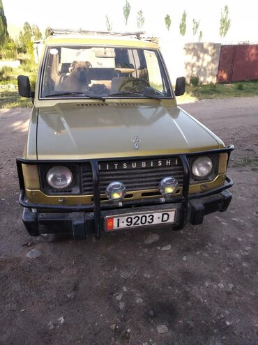 форсунки митсубиси: Mitsubishi Pajero: 1985 г., 2.6 л, Механика, Бензин, Внедорожник