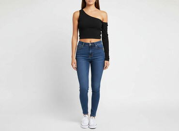 t shirty oversize damskie allegro: Топ жіночий, розмір S