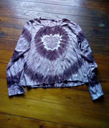 crop top c a: M (EU 38), Pamuk, Geometrijski, bоја - Lila