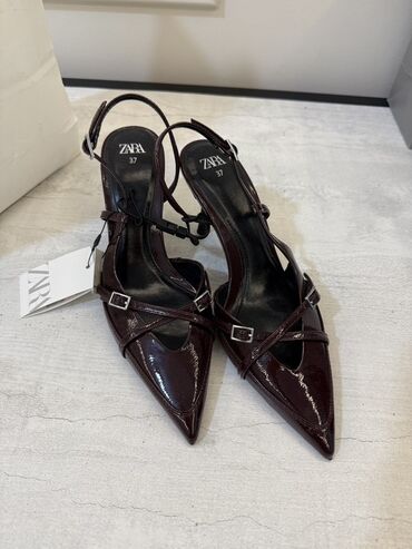 красное вечернее платье в пол: Туфли, 37, Zara, Новый, Самовывоз, Платная доставка