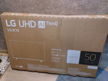 аиля тв: Новый Телевизор LG QNED 50" 4K (3840x2160), Платная доставка