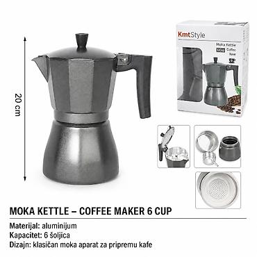 KMT Lonac za kafu za šest šoljica (može se koristiti indukcioni