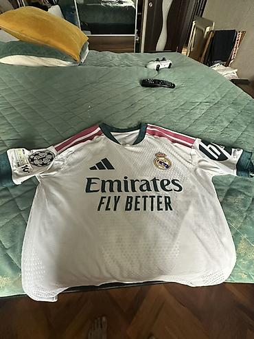 real madrid: Futbolka, Adidas, S, rəng - Ağ — 1
