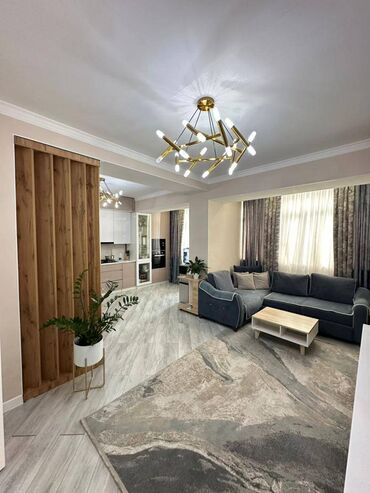 квартиры студии с отделкой: 3 комнаты, 93 м², Элитка, 2 этаж, Дизайнерский ремонт