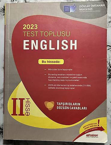 Testlər: Riyaziyyat Testlər 11-ci sinif, DİM, 1-ci hissə, 2023 il — 3