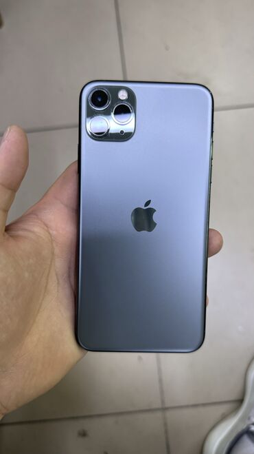 11 про айфон цена: IPhone 11 Pro Max, Колдонулган, 256 ГБ, Жашыл