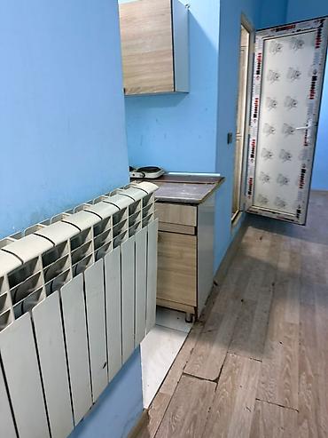 Mənzillər: 1 otaqlı mənzil (studiyaya yaxın plan) – mərkəzi istilik radiatorları — 7