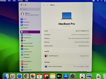 macbook pro m3: Macbook Pro 2019 15.4inch i7-9750H A1990 Ram: 16gb Yaddaş: 256gb SSD — 5